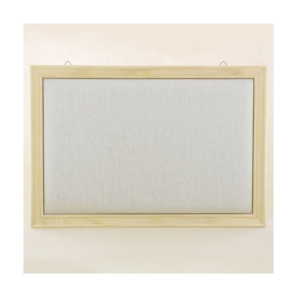 RAFFIA WOODEN FRAMED HOLDER