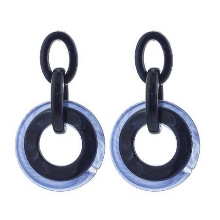 RESIN RING EARRINGS