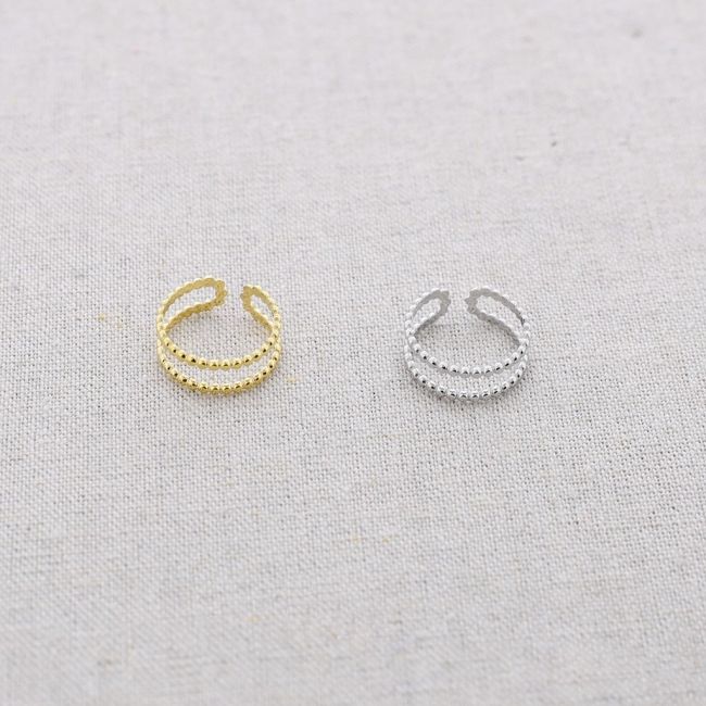 DOUBLE ROW STEEL RING