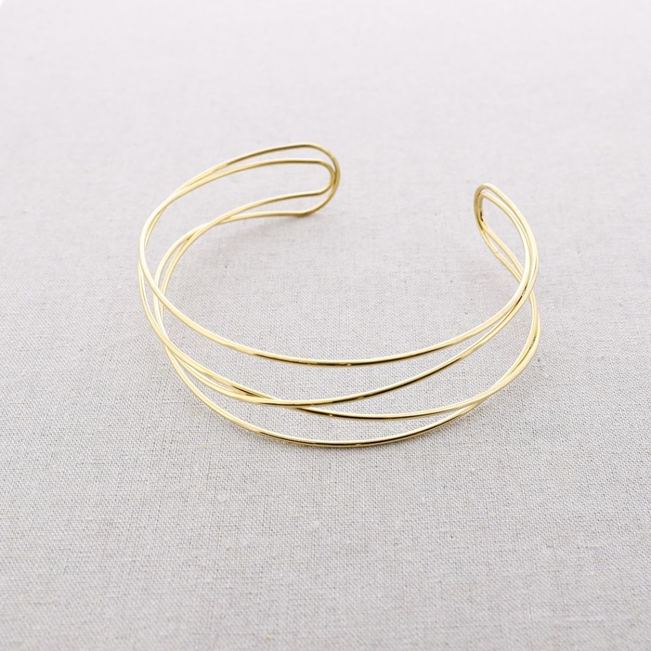 STEEL CHOKER SHORT NECKLACE