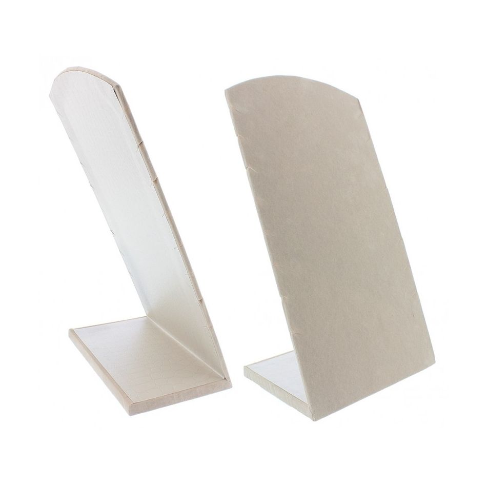 SHORT NECKLACE SYNTHETIC LEATHER STAND