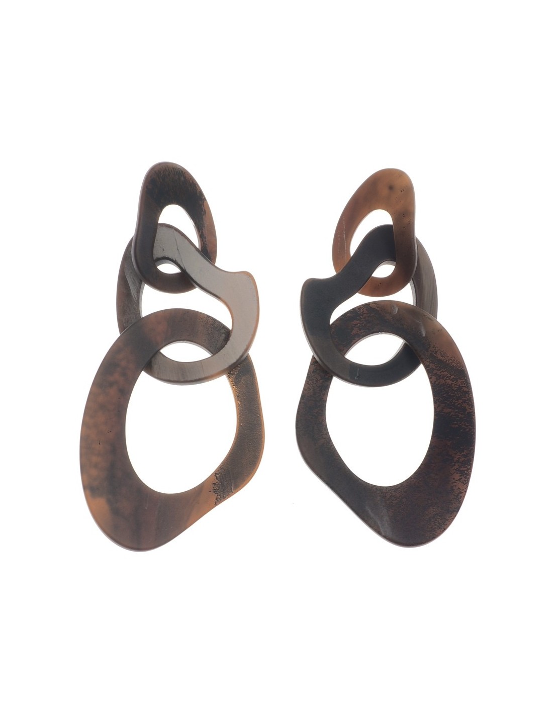 TRIPLE RING EARRINGS main image 0
