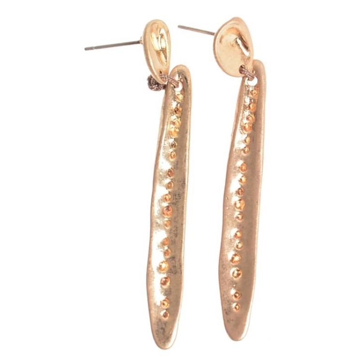 PENDIENTES FORMAS GEOMÉTRICAS METAL 2