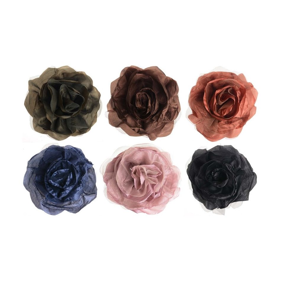 FLOWER BROOCH 14CM