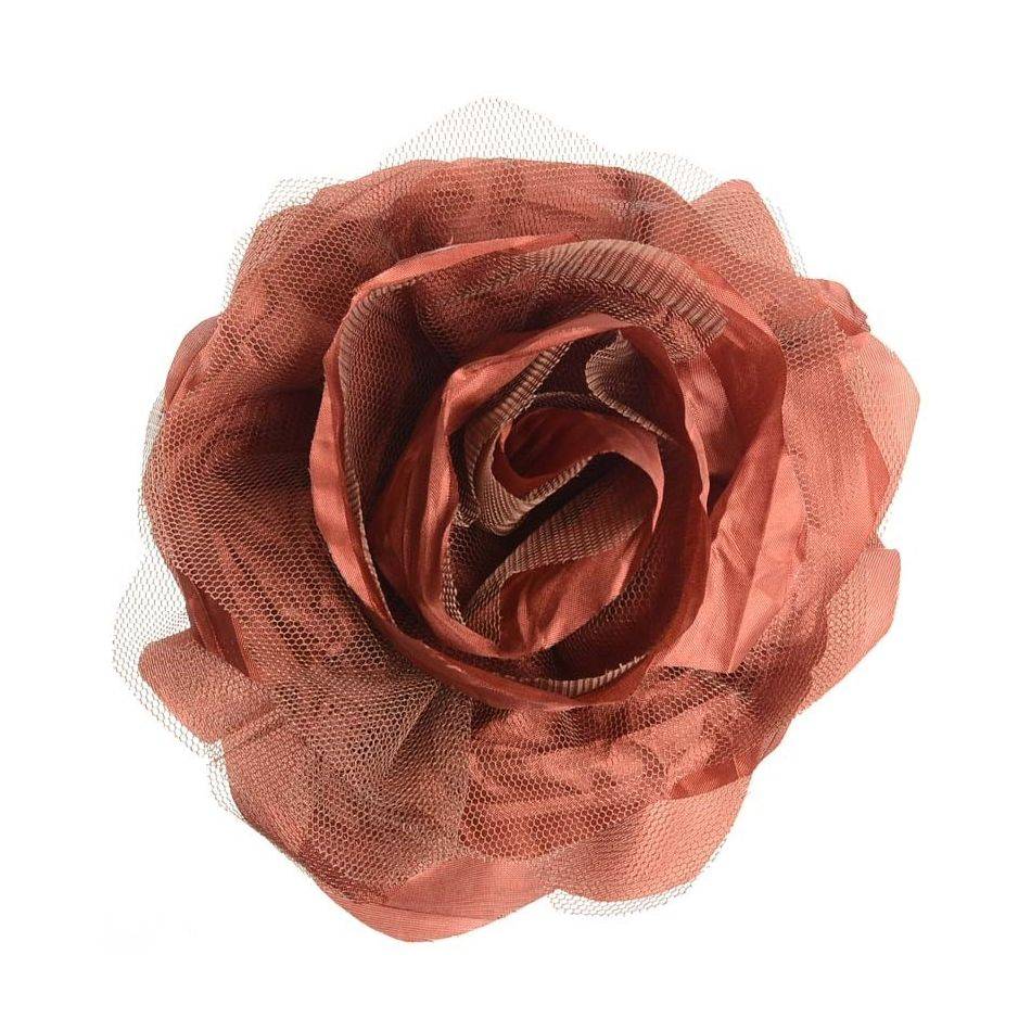 FLOWER BROOCH 14CM