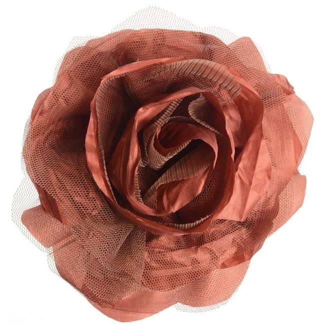FLOWER BROOCH 14CM