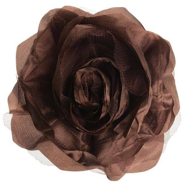 FLOWER BROOCH 14CM