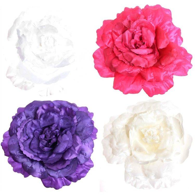 FLOWER BROOCH 28CM 2