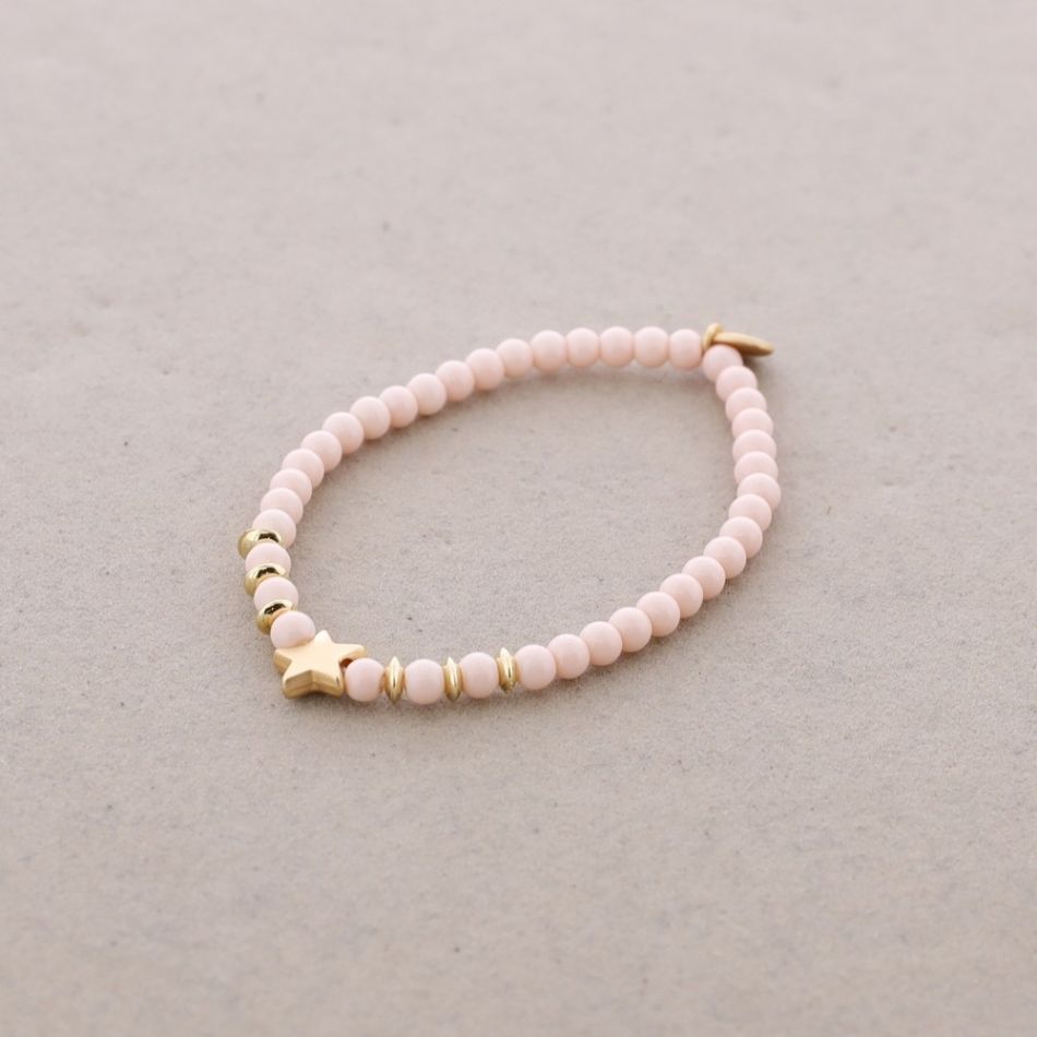 ELASTIC BALL BRACELET 4MM