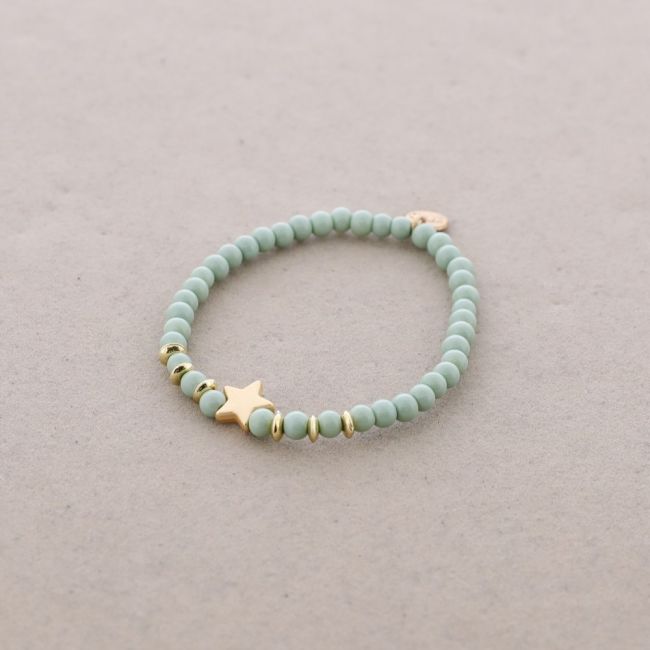 PULSERA ELÁSTICA BOLAS 4MM