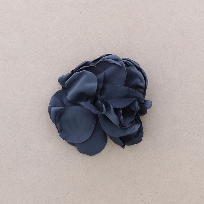 BROCHE FLOR TELA 11CM