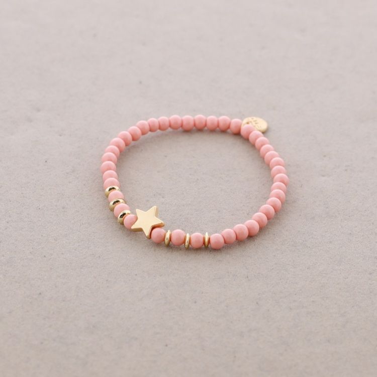 ELASTIC BALL BRACELET 4MM