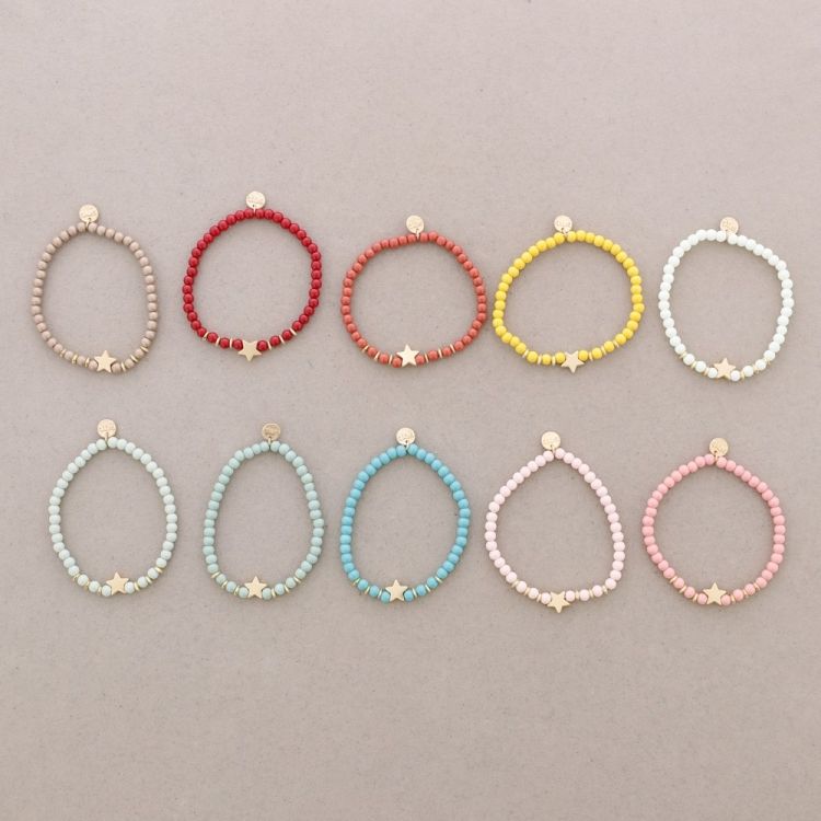 PULSERA ELÁSTICA BOLAS 4MM 2