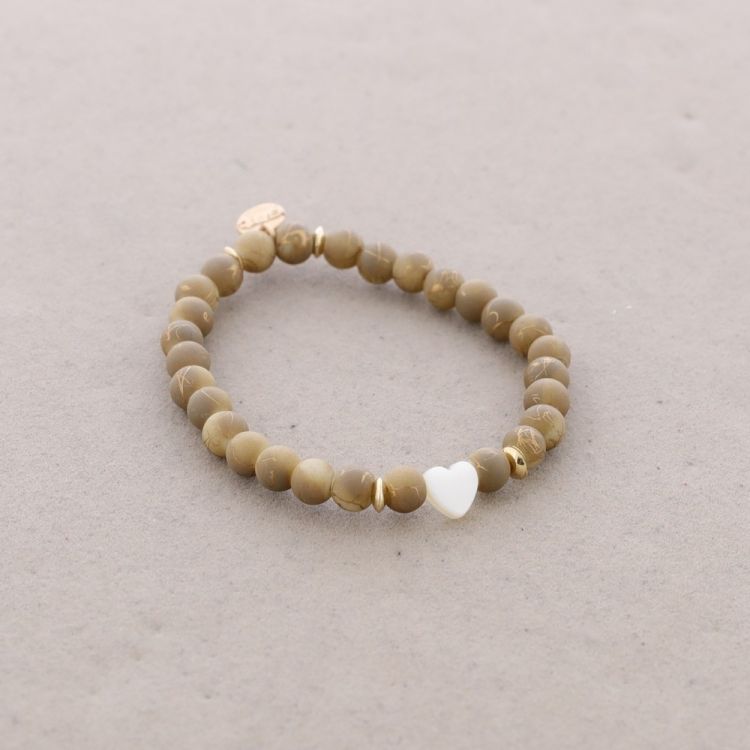 ELASTIC BALL BRACELET 6MM