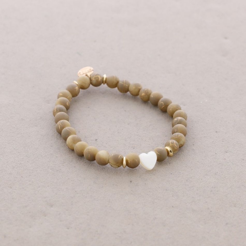 ELASTIC BALL BRACELET 6MM