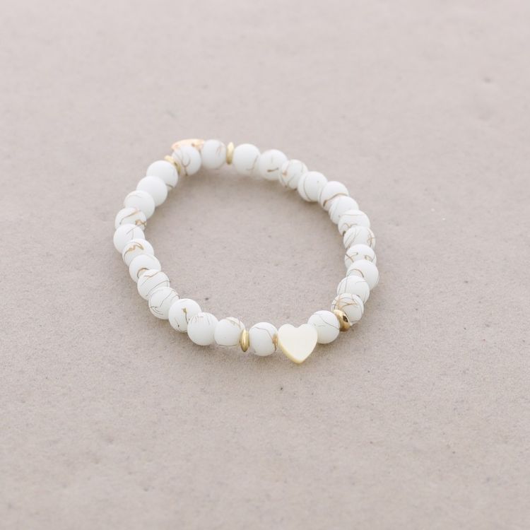 ELASTIC BALL BRACELET 6MM 2