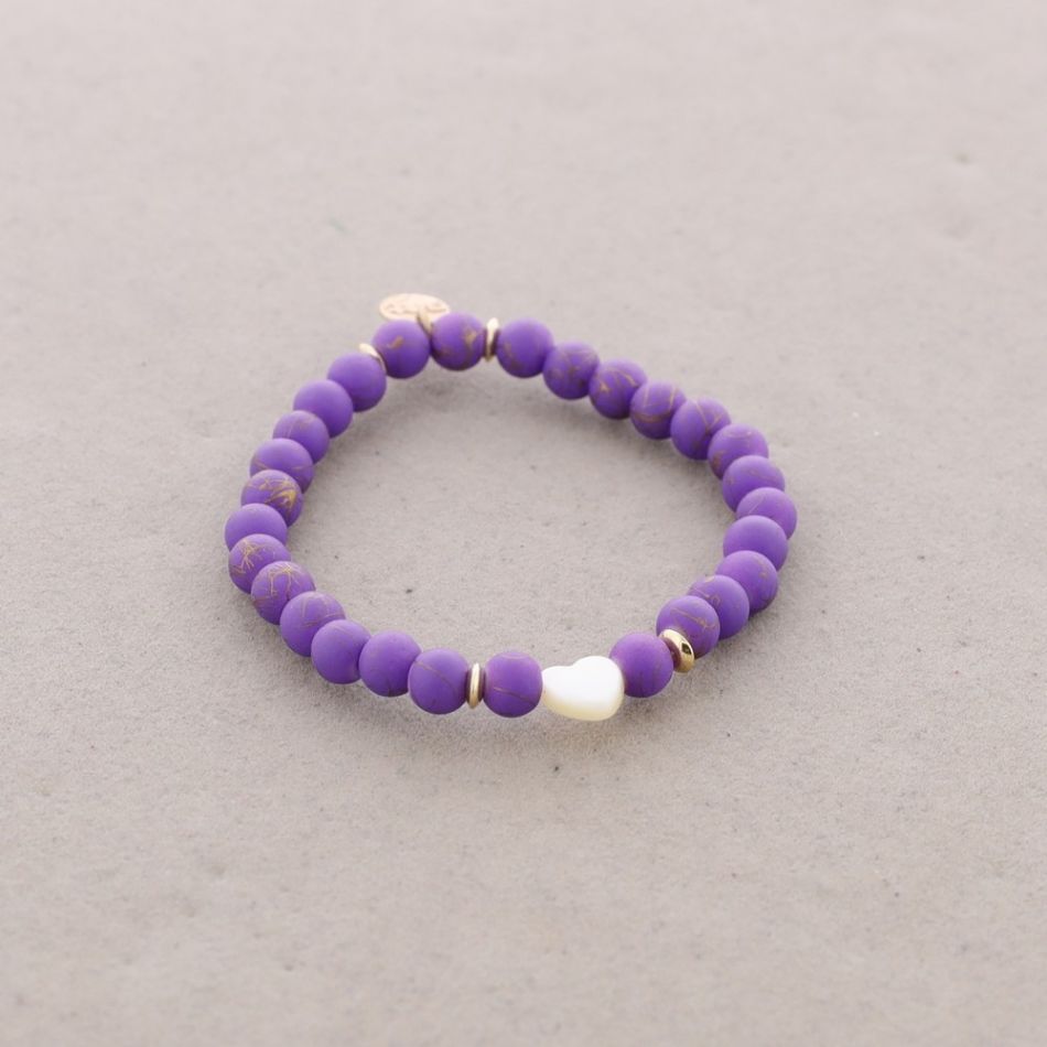 ELASTIC BALL BRACELET 6MM