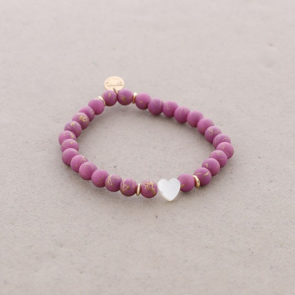 ELASTIC BALL BRACELET 6MM