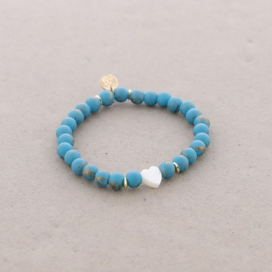 ELASTIC BALL BRACELET 6MM