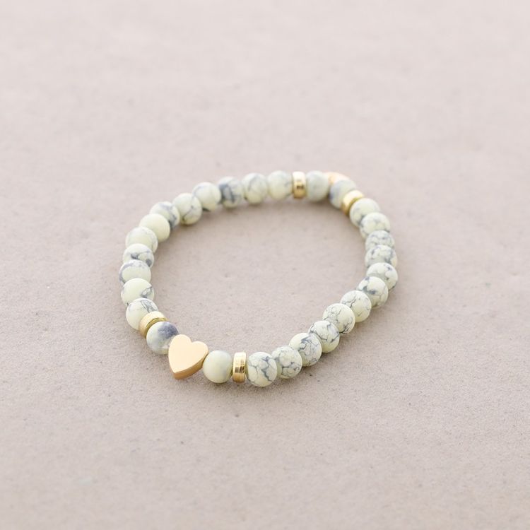 ELASTIC HEART BALL BRACELET