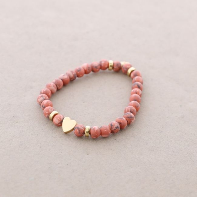 ELASTIC HEART BALL BRACELET