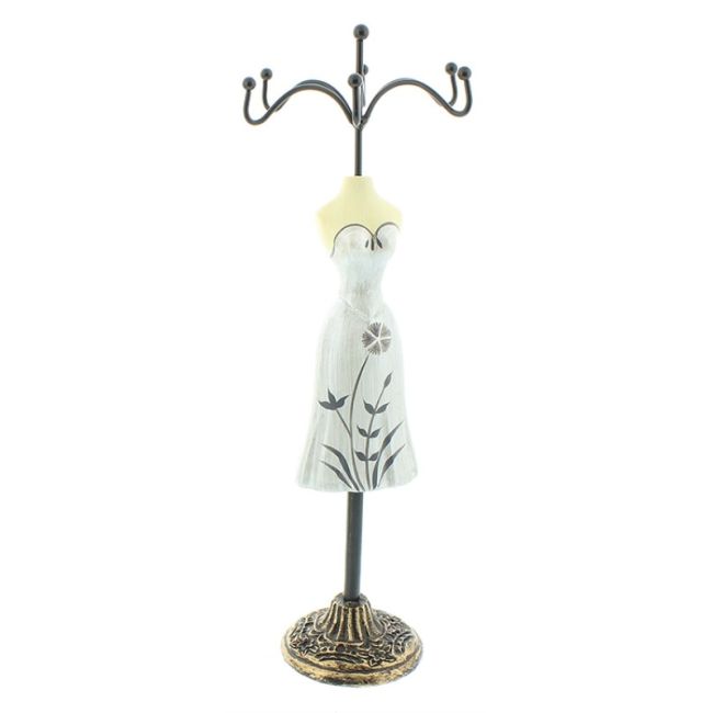 EXPOSITOR CUERPO METAL MADERA