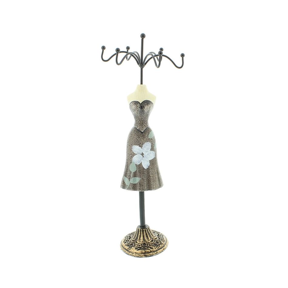 EXPOSITOR CUERPO METAL MADERA