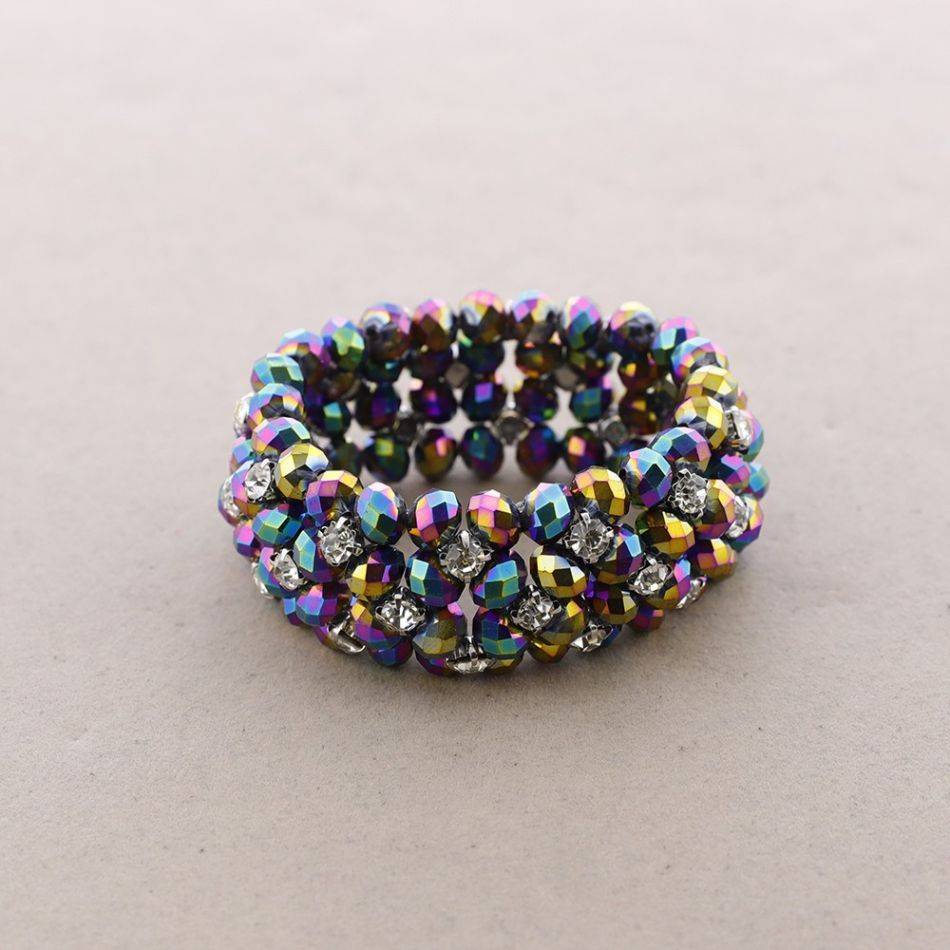 FACETED BEADS BRACELET