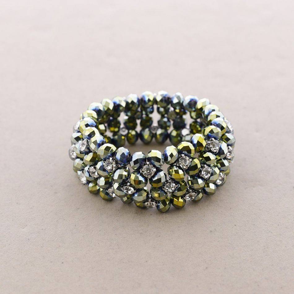 FACETED BEADS BRACELET