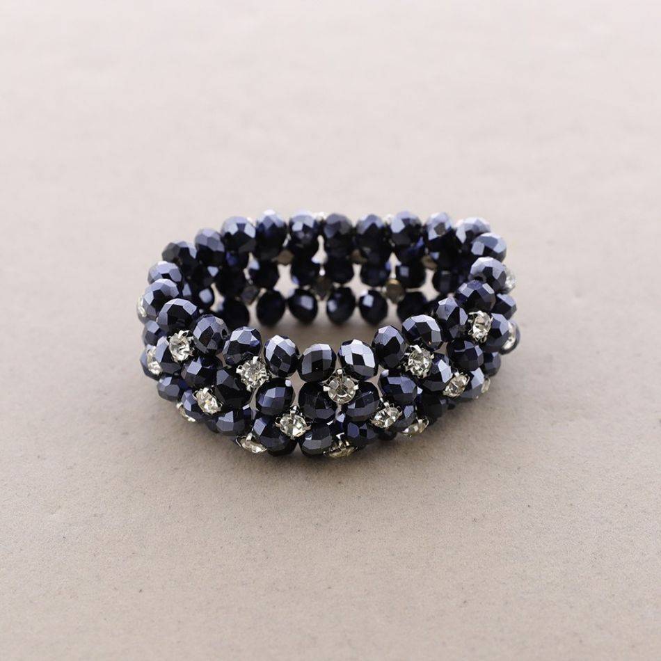 PULSERA CUENTAS FACETADAS
