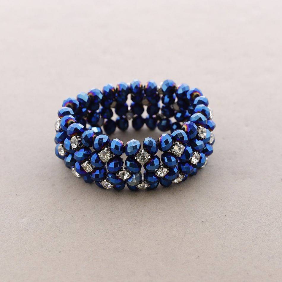 FACETED BEADS BRACELET