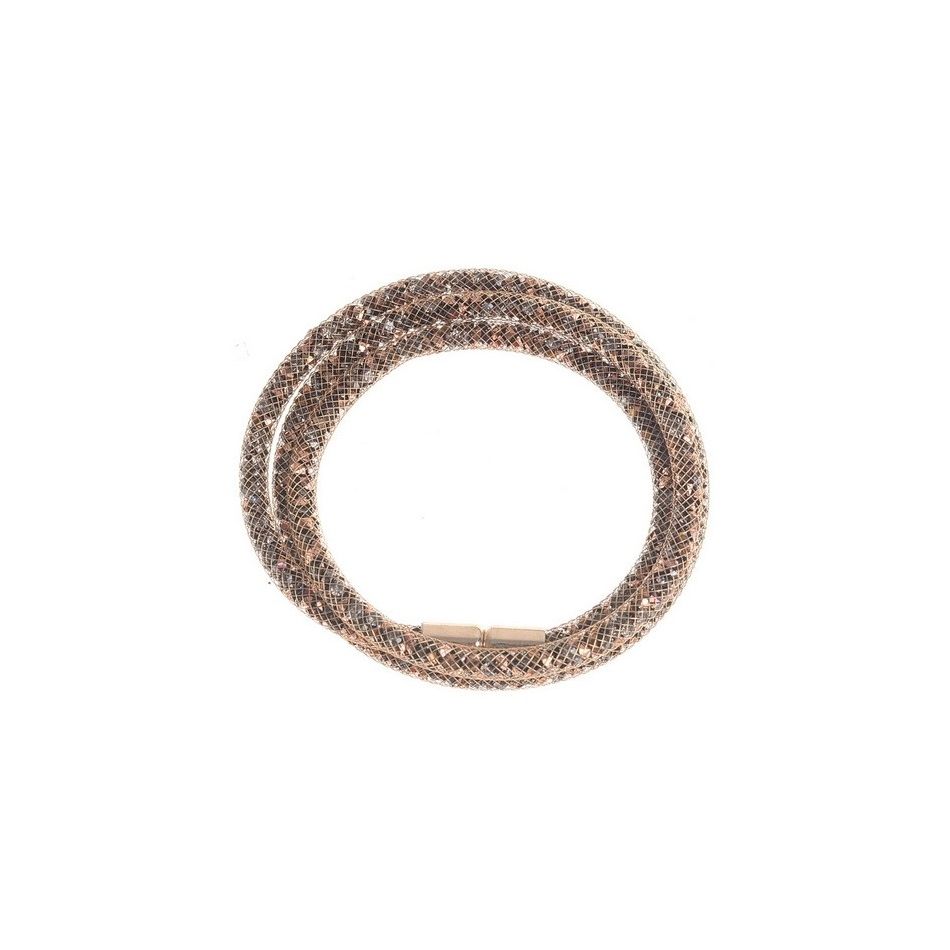 BEADED FILLED TUBE BRACELET