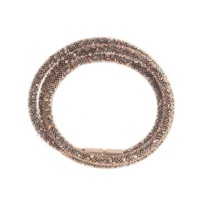 BEADED FILLED TUBE BRACELET