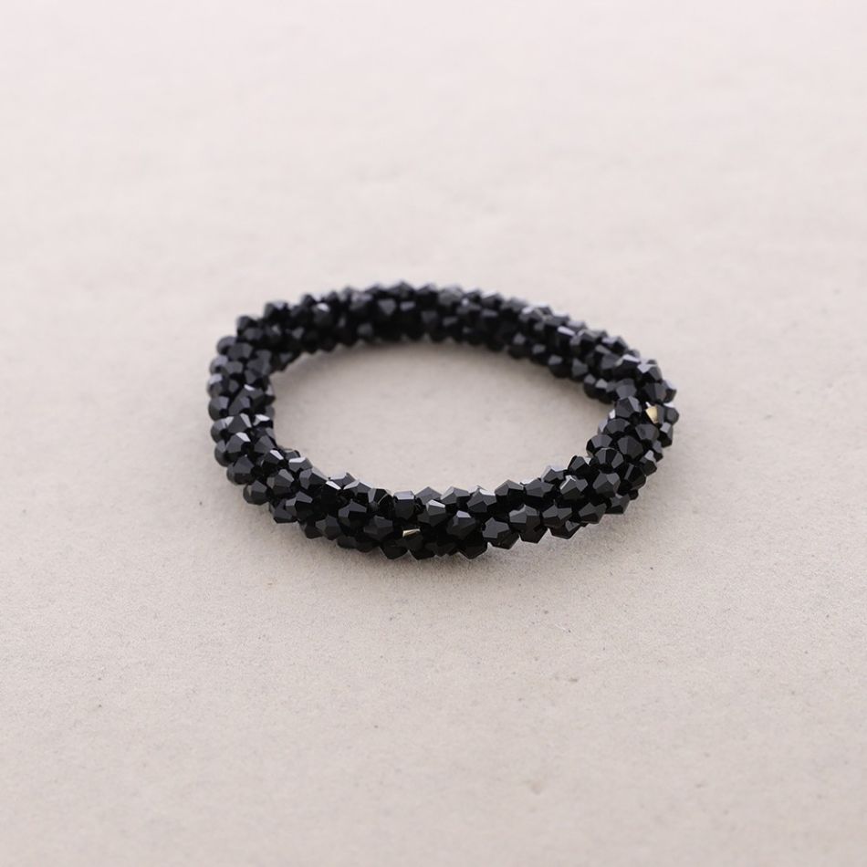 PULSERA ELÁSTICA CRISTALES FACETADOS