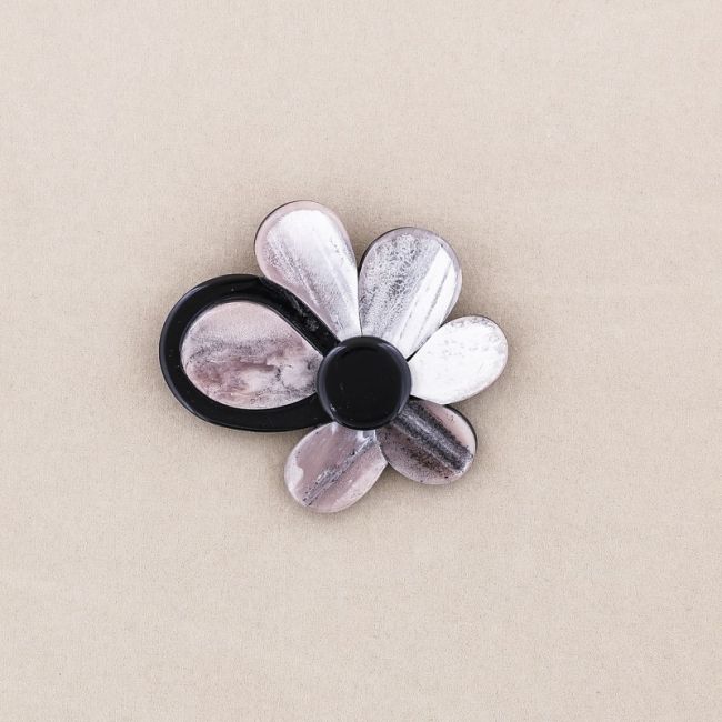 RESIN FLOWER BROOCH