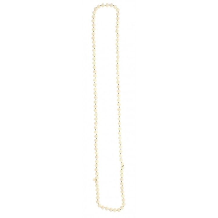 COLLAR LARGO CUENTAS FACETA1.1M*10MM