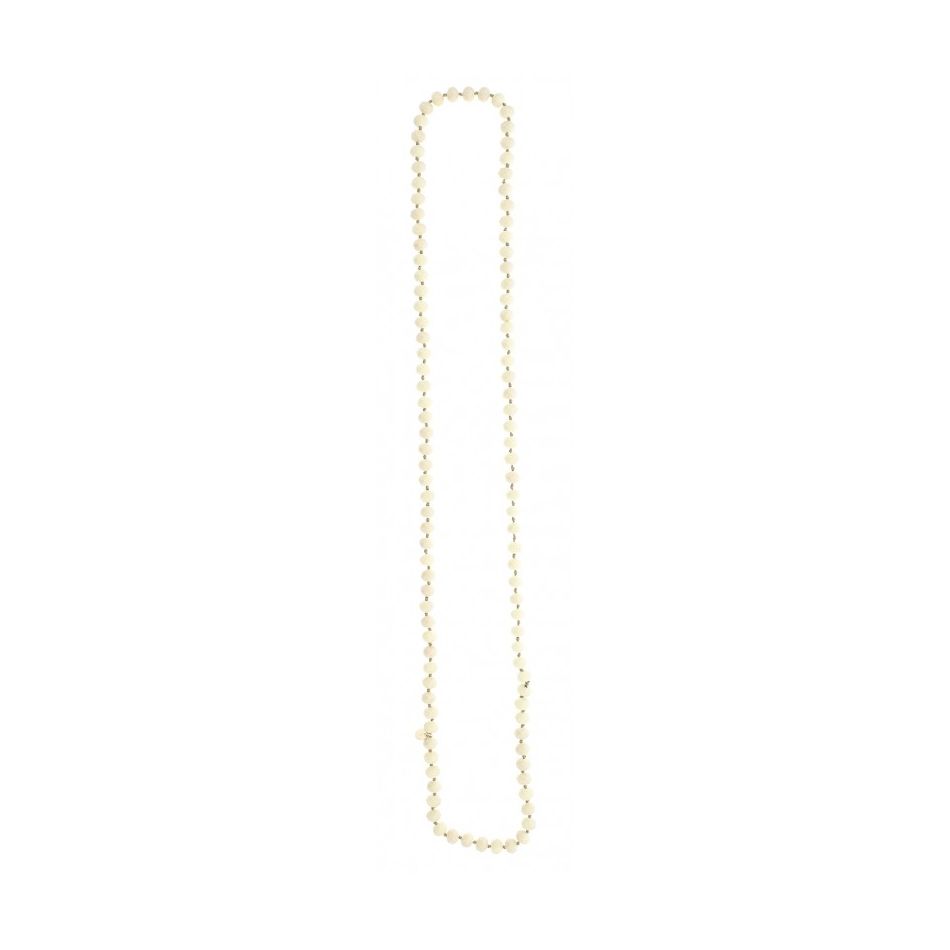 COLLAR LARGO CUENTAS FACETA1.1M*10MM