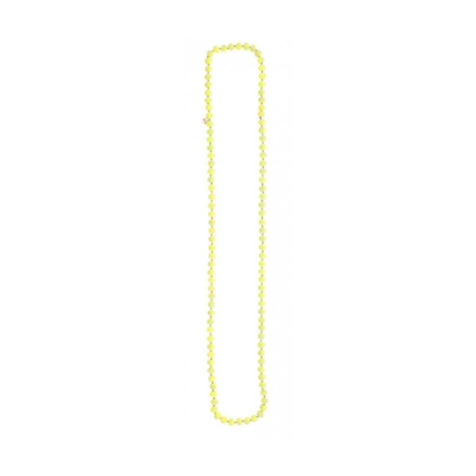 COLLAR LARGO CUENTAS FACETA1.1M*10MM