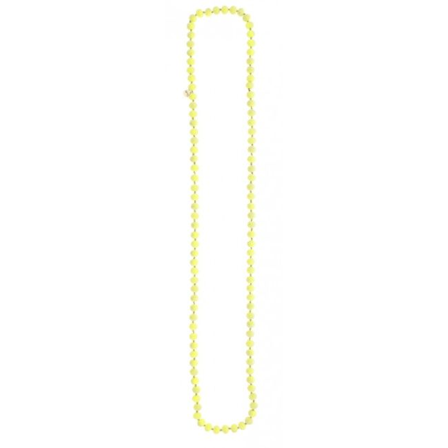 COLLAR LARGO CUENTAS FACETA1.1M*10MM