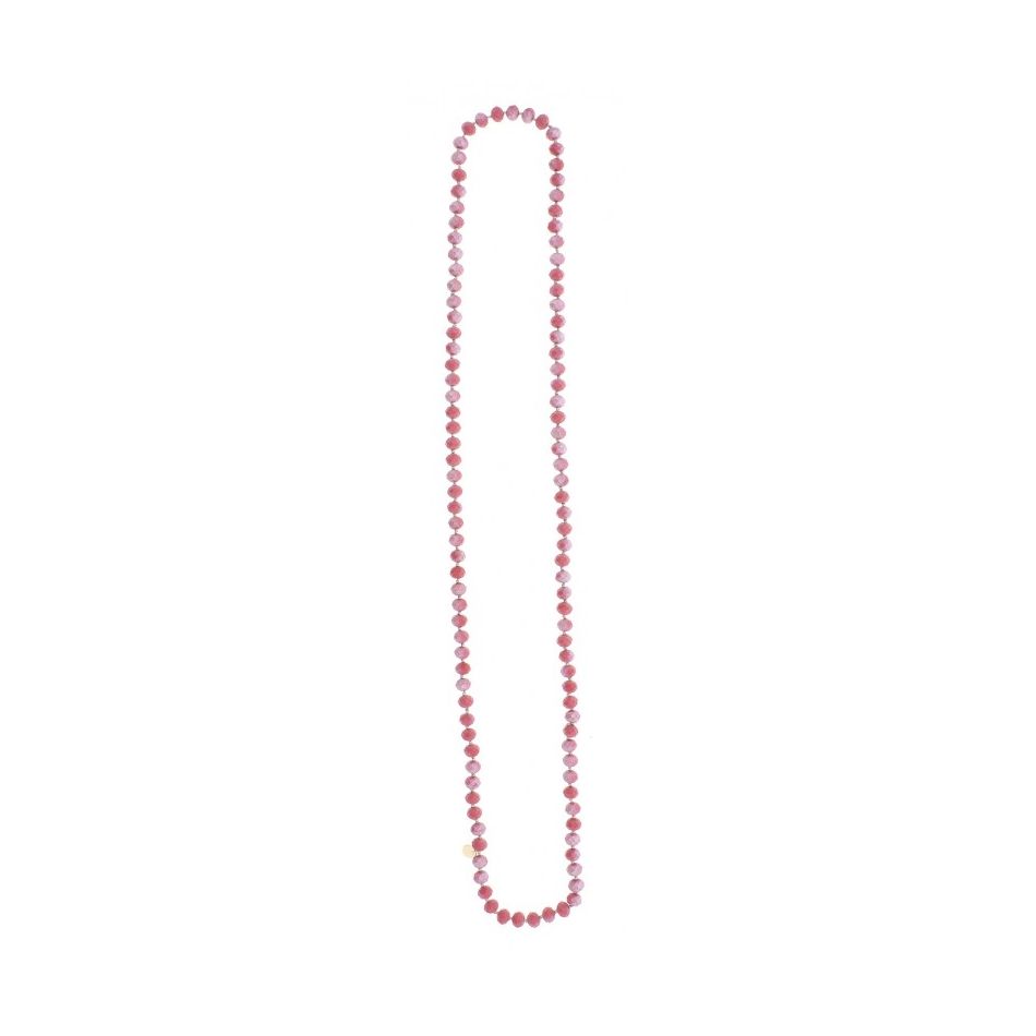 COLLAR LARGO CUENTAS FACETA1.1M*10MM