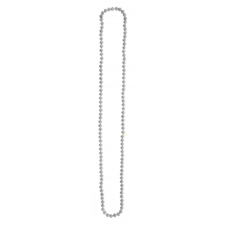 LONG NECKLACE WITH FACET BEADS1.1M*10MM 2