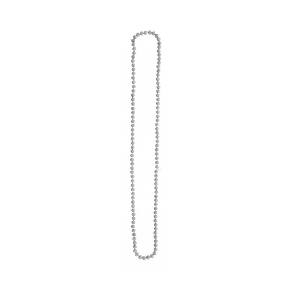 COLLAR LARGO CUENTAS FACETA1.1M*10MM