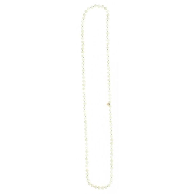 COLLAR LARGO CUENTAS FACETA1.1M*10MM