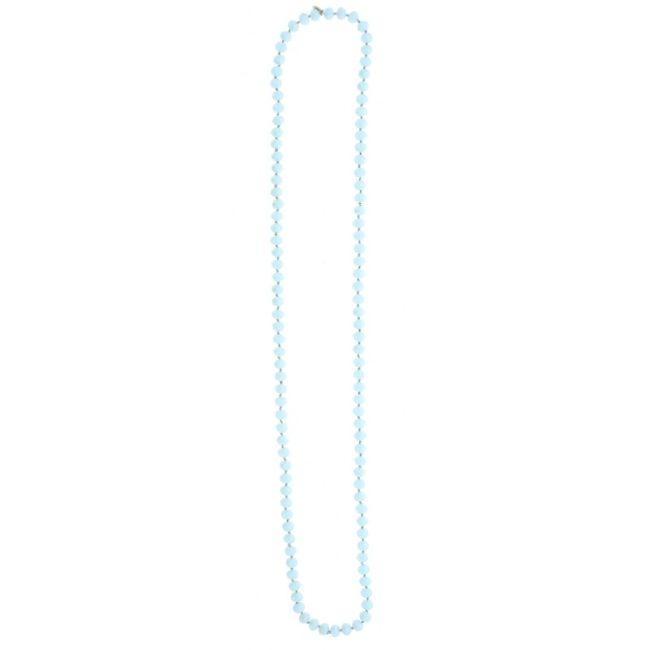 COLLAR LARGO CUENTAS FACETA1.1M*10MM