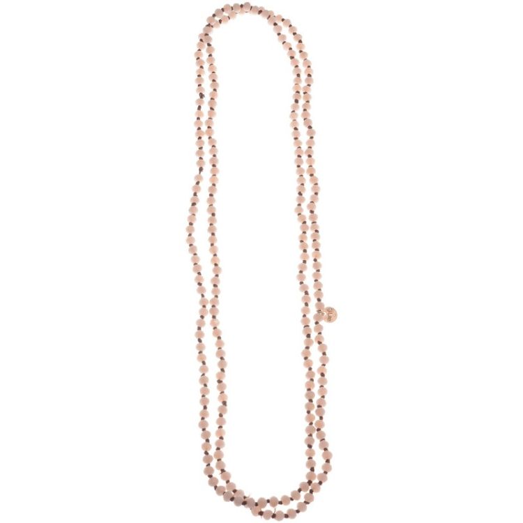 LONG NECKLACE WITH FACET BEADS1.5M*6MM