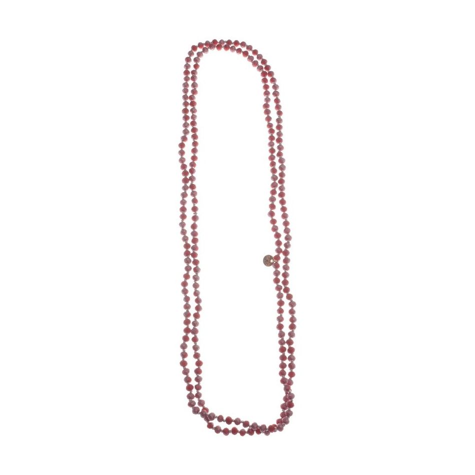 COLLAR LARGO CUENTAS FACETA1.5M*6MM
