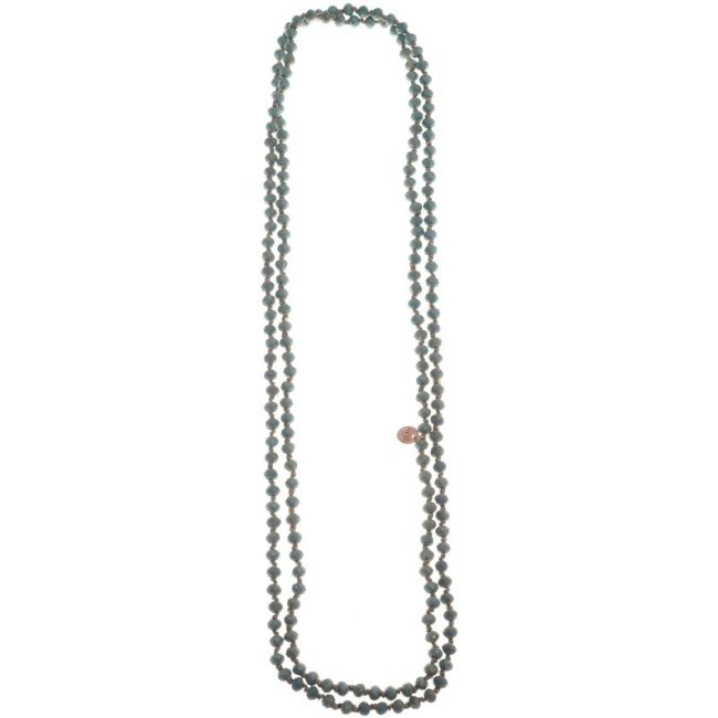 LONG NECKLACE WITH FACET BEADS1.5M*6MM
