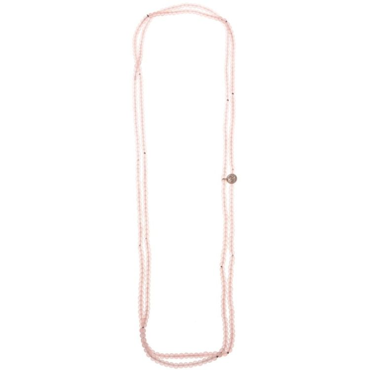 LONG FACETED CRYSTAL NECKLACE 1.5M*4MM
