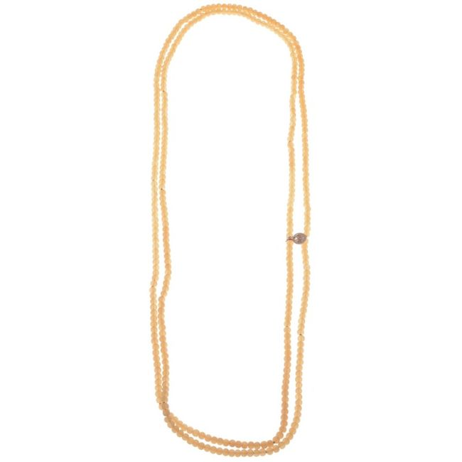 COLLAR LARGO CRISTAL FACETADO 1.5M*4MM