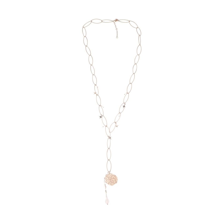 COLLAR ACERO COLGANTE MEDALLA